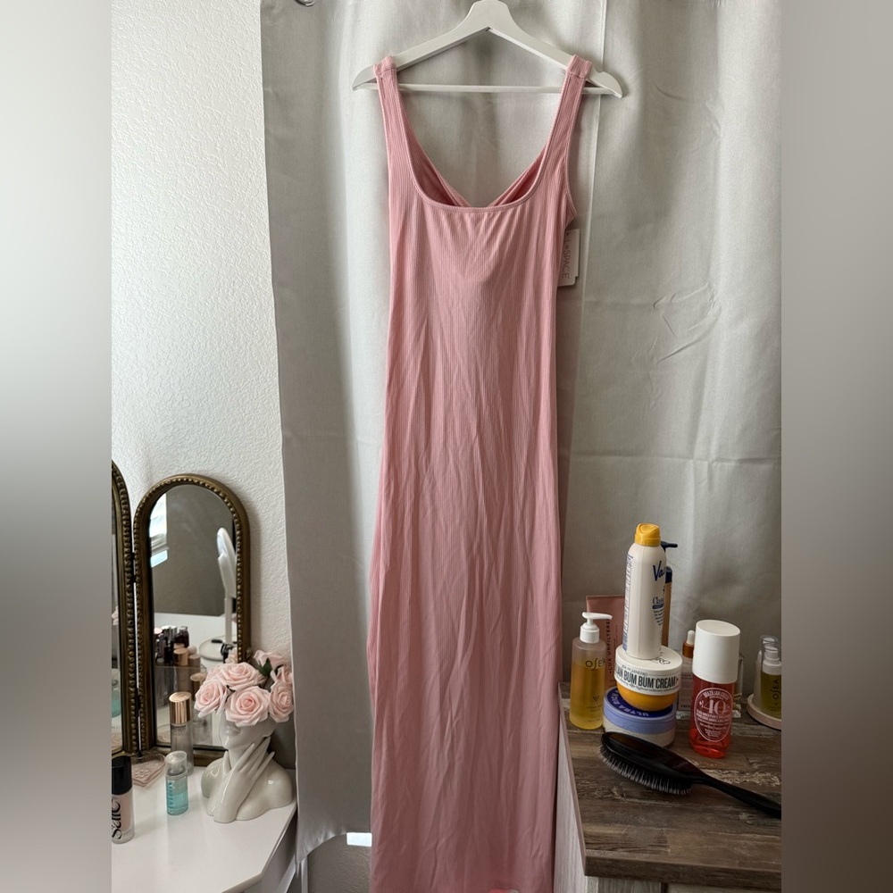 L*Space Pink Mara Dress -Twist-Front Dress